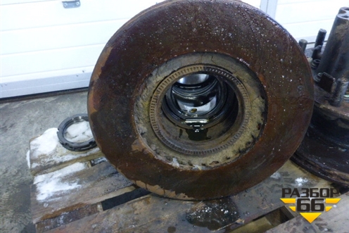 Ступица задняя (с диском) для Mercedes Benz TRUCK Axor 2 с 2004г (Аксор)