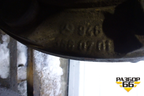 Ступица задняя (с диском) для Mercedes Benz TRUCK Axor 2 с 2004г (Аксор)