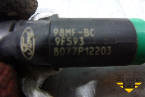 Форсунка инжекторная электрическая (1.6л FYJA) (98MFBC9F593) для Ford Fusion с 2002г (Фьюжн)
