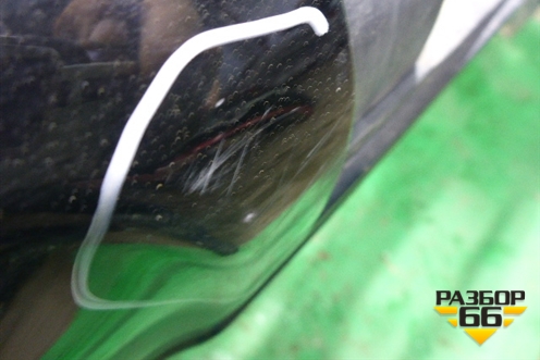 Бампер задний (под парктроник) (521596A950) для Lexus LX-570 с 2015г (ЛХ)