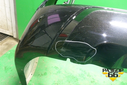 Бампер задний (под парктроник) (521596A950) для Lexus LX-570 с 2015г (ЛХ)