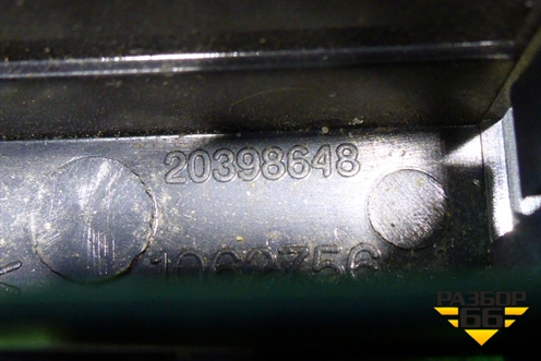 Рамка под кнопки  (20398648) для Volvo TRUCK FM с 2001-2013г (ФМ)