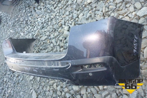 Бампер задний (под парктроник) (5215948170) для Toyota Highlander с 2007-2013г (Хайлендер)