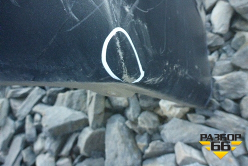 Бампер задний (под парктроник) (5215948170) для Toyota Highlander с 2007-2013г (Хайлендер)