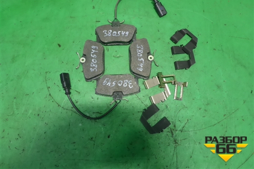 Колодки тормозные задние (новые) (7D0698451F) для Volkswagen Sharan с 2004-2010г