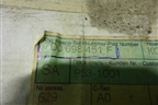 Колодки тормозные задние (новые) (7D0698451F) для Volkswagen Sharan с 2004-2010г