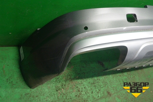 Бампер задний нижняя часть (до 2019г под парктроник) (4M0807527C) для Audi Q7 c 2015г (Ку 7)