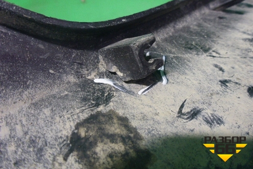 Юбка заднего бампера (до 2018г лифтбек) (21912804062) для VAZ Granta/Гранта