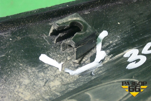 Юбка заднего бампера (до 2018г лифтбек) (21912804062) для VAZ Granta/Гранта