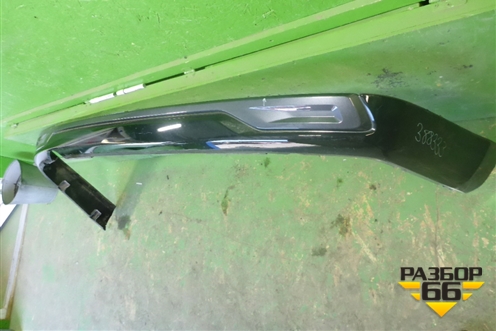 Накладка заднего бампера (после 2015г executive) (76871D8010) для Toyota Land Cruiser (200) с 2008г (Ленд Крузер)