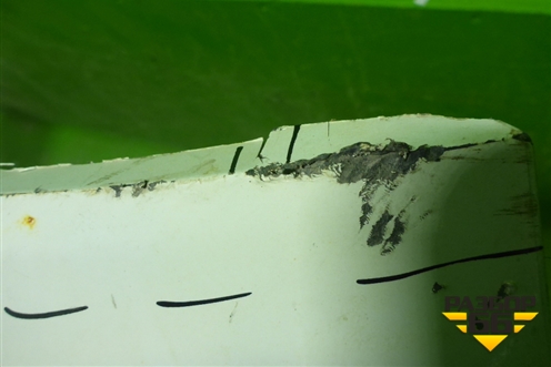 Бампер задний (85022JD00H) для Nissan Qashqai (J10E) с 2006-2013г (Кашкай)