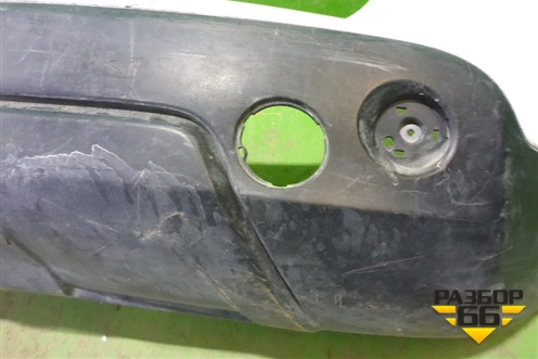Бампер задний (85022JD00H) для Nissan Qashqai (J10E) с 2006-2013г (Кашкай)
