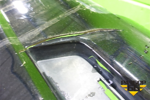 Бампер задний (после 2014г под парктроник) (A1668855605) для Mercedes Benz ML-Klass W166 c 2011г (МЛ)