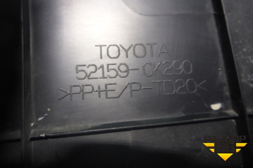 Накладка заднего бампера нижняя (подножка) (521590K290) для Toyota Hilux с 2015-2025г