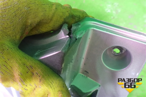 Бампер задний (после 2015г до 2018г под накладку) (6410C798ZZ) для Mitsubishi Outlander с 2012-2024г (Аутлендер)