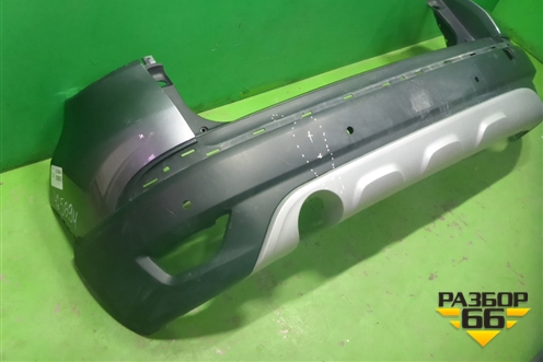Бампер задний (под парктроник) (850220429R) для Renault Kaptur с 2016г (Каптюр)