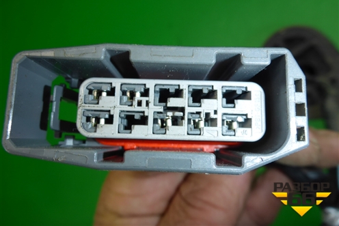 Проводка двери передней левой (мех.стеклоподъёмник) (6S6T14A584AGF) для Ford Fusion с 2002г (Фьюжн)