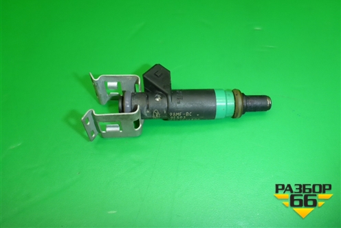 Форсунка инжекторная электрическая (1.4л FXJA) (98MFBC9F593) для Ford Fusion с 2002г (Фьюжн)