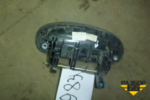 Ручка наружная двери задней левой для Chevrolet Lanos с 2004г (Ланос) (96226329)