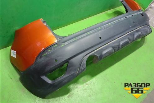 Бампер задний (под парктроник) (850220429R) для Renault Kaptur с 2016г (Каптюр)