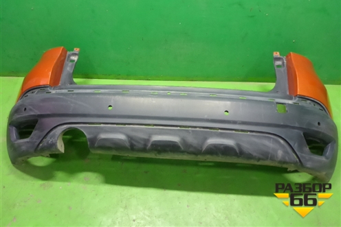 Бампер задний (под парктроник) (850220429R) для Renault Kaptur с 2016г (Каптюр)