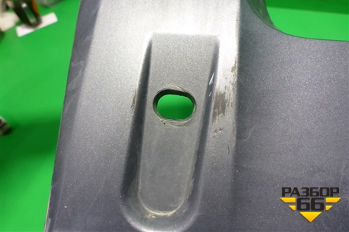 Юбка заднего бампера (после 2014г) (8U0807568) для Audi Q3 с 2011-2018г (Ку 3)