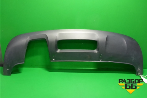 Юбка заднего бампера (после 2014г) (8U0807568) для Audi Q3 с 2011-2018г (Ку 3)