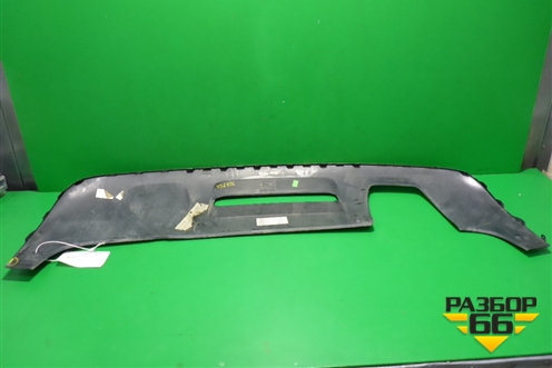 Юбка заднего бампера (после 2014г) (8U0807568) для Audi Q3 с 2011-2018г (Ку 3)