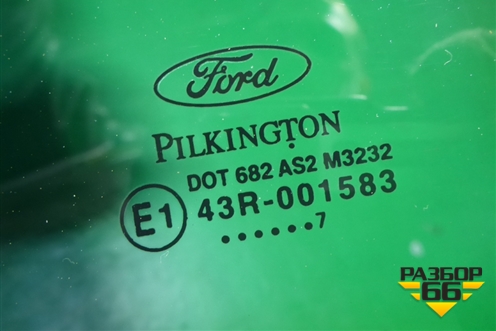 Стекло двери задней правой для Ford Fusion с 2002г (Фьюжн)