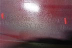 Накладка двери багажника (74890SMGE000M1) для Honda Civic 5D с 2006-2012г