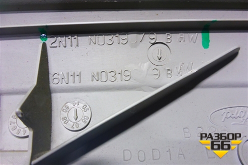 Обшивка стойки лобового стекла левая (2N11N0319879BHW) для Ford Fusion с 2002г (Фьюжн)