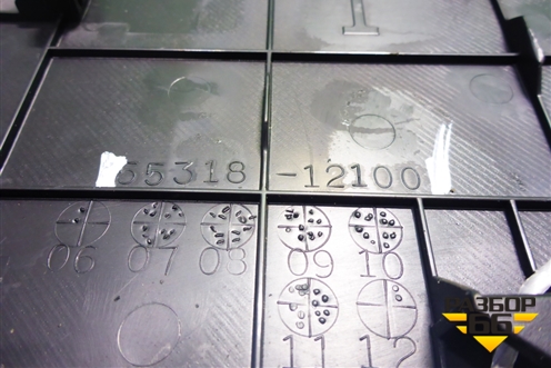 Накладка на торпедо (боковая левая) (5531812100) для Toyota Corolla (E15) с 2006-2013г (Королла 150)