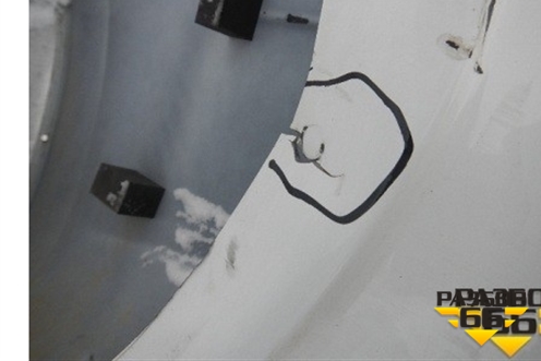 Бампер задний (до 2017г под парктроник) (5215960500) для Toyota Land Cruiser Prado(150) с 2009г (Ленд Крузер Прадо)