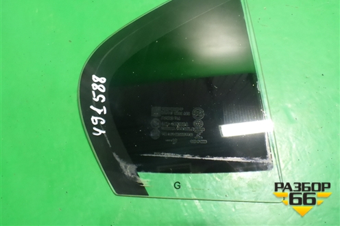 Стекло двери задней правой форточка (95301309) для Chevrolet Aveo (Т300) с 2011г