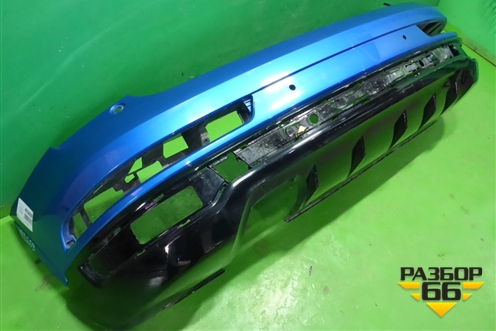 Бампер задний (после 2014г S-Linе  под парктроник) (8U0807385C) для Audi Q3 с 2011-2018г (Ку 3)
