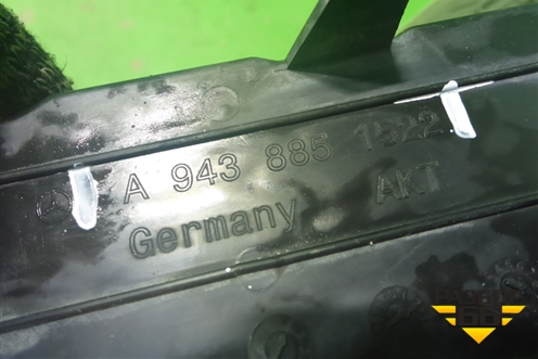 Решетка в передний бампер правая (A9438851522) для Mercedes Benz TRUCK Actros MP2 с 2002-2008г (Актрос)