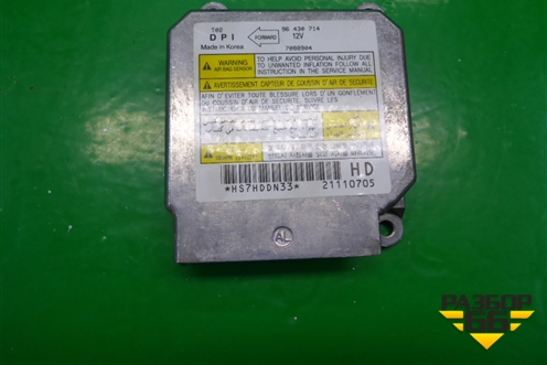 Блок управления AIR BAG (96430714) для Chevrolet Aveo (T200) с 2003-2008
