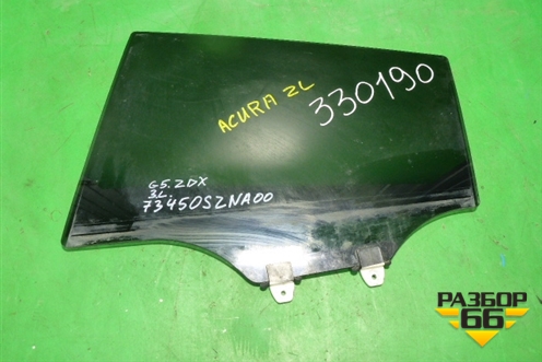 Стекло двери задней левой (2011г) (73450SZNA00) для Acura ZDX с 2009-2013г