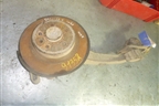 Рычаг задний продольный правый с диском и ступицей (под ABS) для Saab 9-5 с 1997г