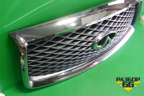 Решетка радиатора (после 2017г под камеру) (623106GW0A) для Infiniti Infiniti QX56/QX80 (Z62) с 2010г (Ку икс56/80)