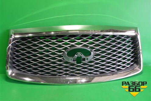 Решетка радиатора (после 2017г под камеру) (623106GW0A) для Infiniti Infiniti QX56/QX80 (Z62) с 2010г (Ку икс56/80)