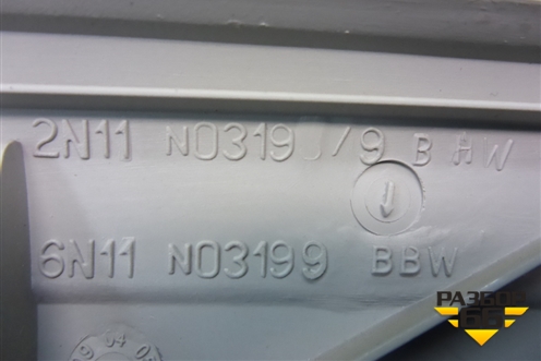 Обшивка стойки лобового стекла левая (6N11N03199BBW) для Ford Fusion с 2002г (Фьюжн)