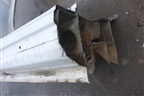 Порог со стойкой левый для Nissan Primera (P12E) с 2001-2008г (Примера)