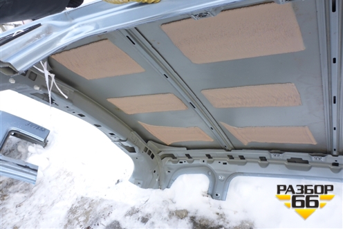 Крыша не под люк для Ford Fusion с 2002г (Фьюжн)