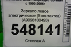 Зеркало левое электрическое (5 контактов) (A9098100493) для Mercedes Benz Sprinter W901-905 с 1995-2006г