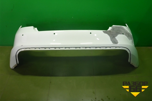 Бампер задний (под парктроник) (60U807421B) для Skoda Rapid с 2013г (Рапид)