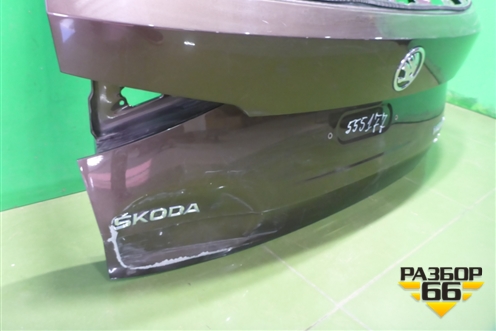 Дверь багажника без стекла (565827023A) для Skoda Kodiaq с 2017г