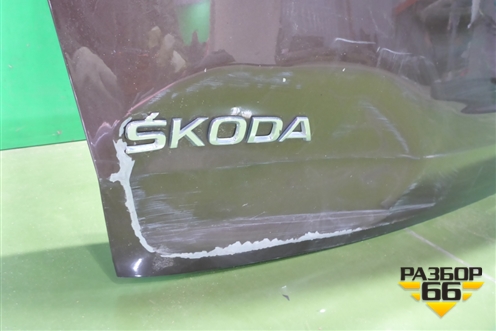 Дверь багажника без стекла (565827023A) для Skoda Kodiaq с 2017г