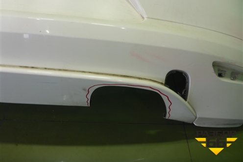 Бампер задний (1K8807421M) для Volkswagen Scirocco с 2008г