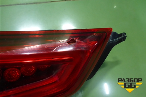 Фонарь задний внутренний левый (после 2019г) (26555HV05A) для Nissan Qashqai (J11E) с 2013г
